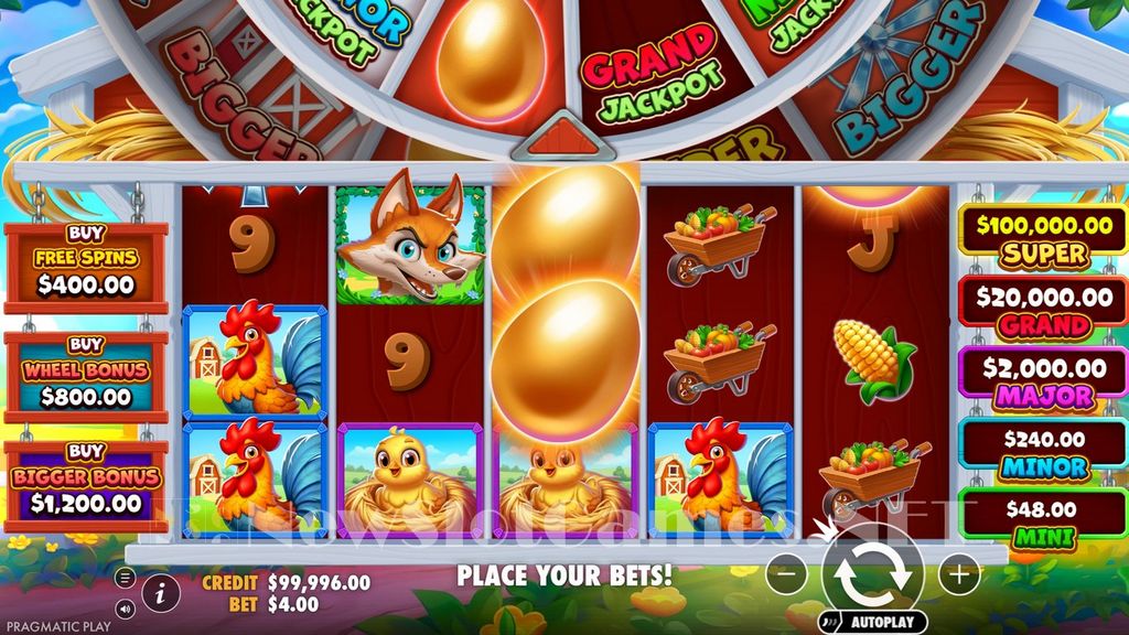 Bigger Barn House Bonanza: Introductie van de gokkast